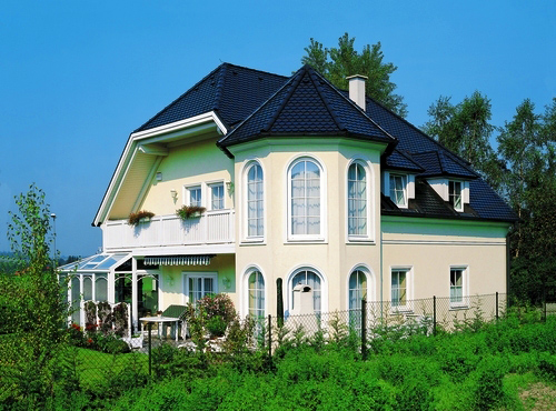 Керамическая черепица Creaton BIBER KLASSIK FINESSE blau glasiert