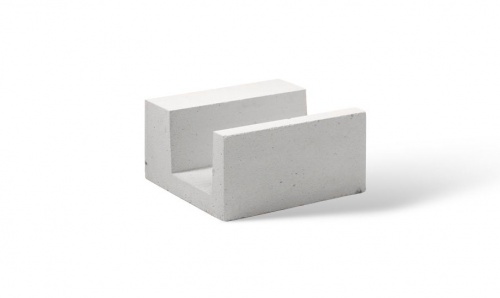 Газобетонный U-блок Aeroc, D 400, 400*250*500 мм