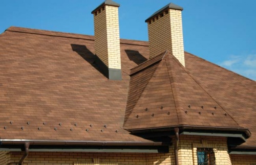 Гибкая черепица (Tegola) — Top Shingle, Винтаж | Коричневый