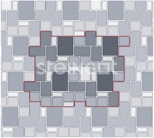 Бавария Bianco Nero, Steingot